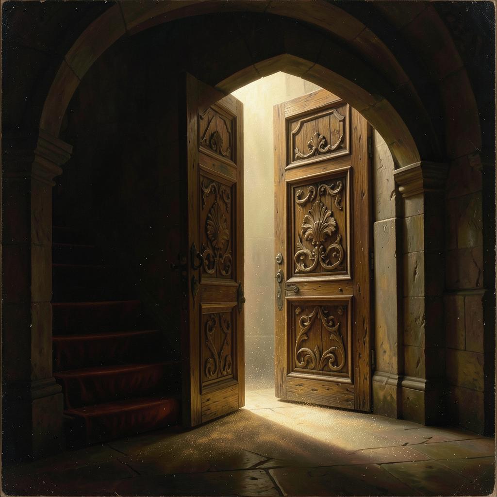AT HEAVEN’S DOOR artwork