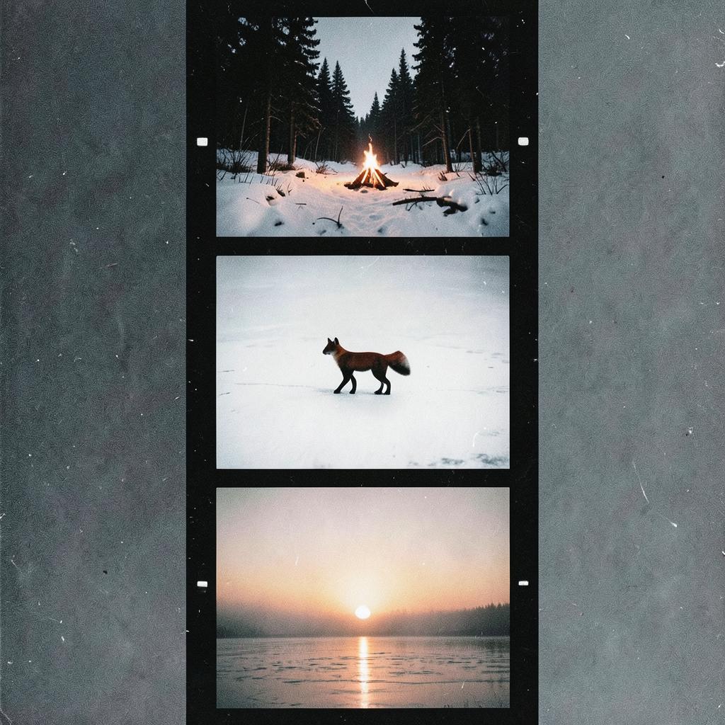 Рыжий снег. artwork