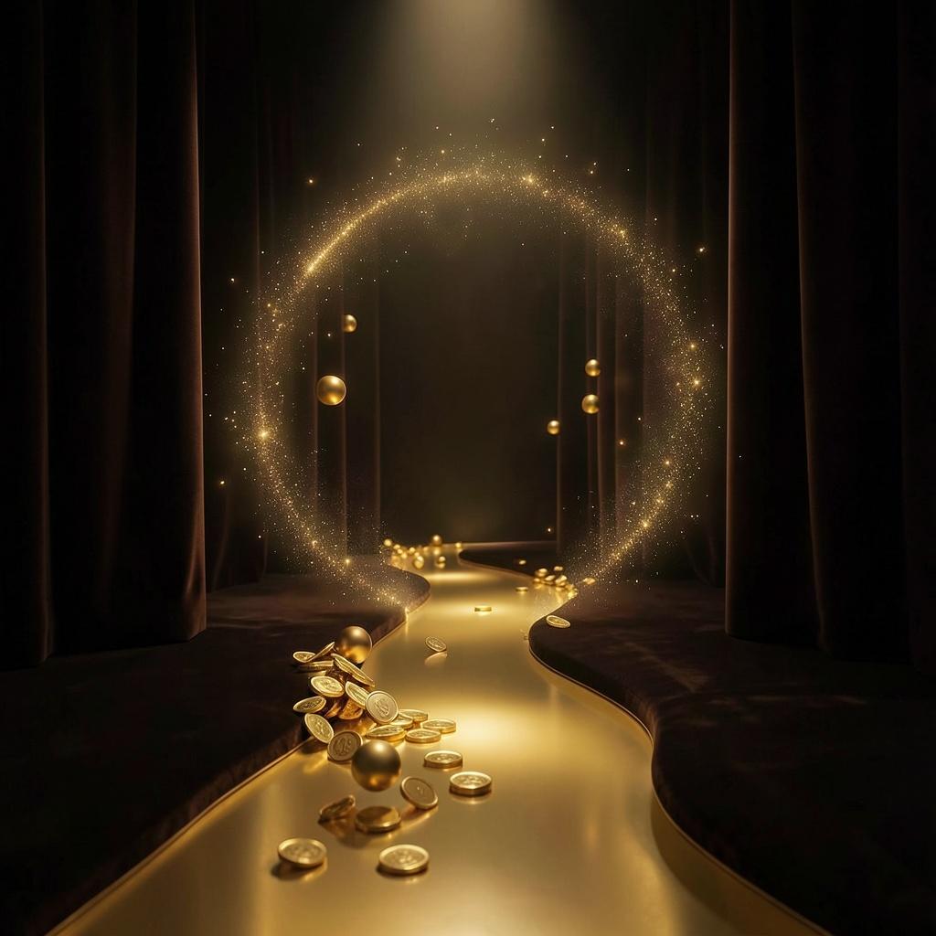 Gold Aura River artwork