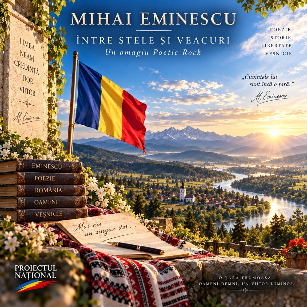 MIHAI EMINESCU — ÎNTRE STELE ȘI VEACURI
