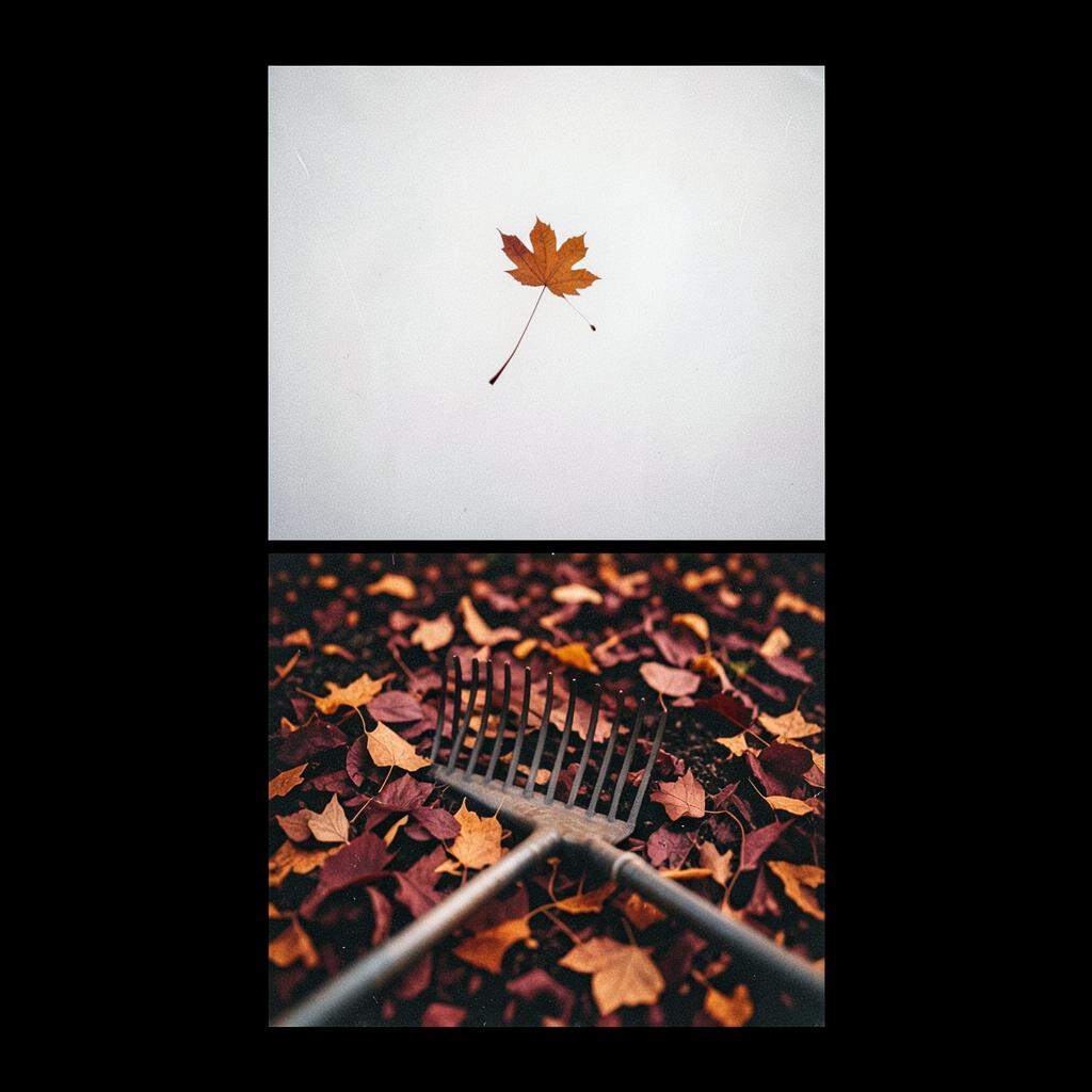 Autumn Leaves are Falling Down artwork