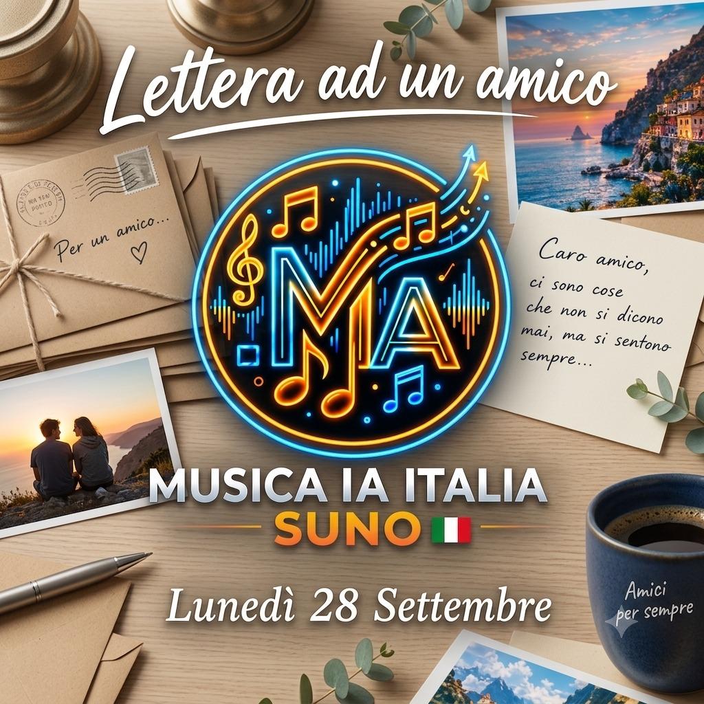 Lettera ad un amico - Musica IA Italia Suno