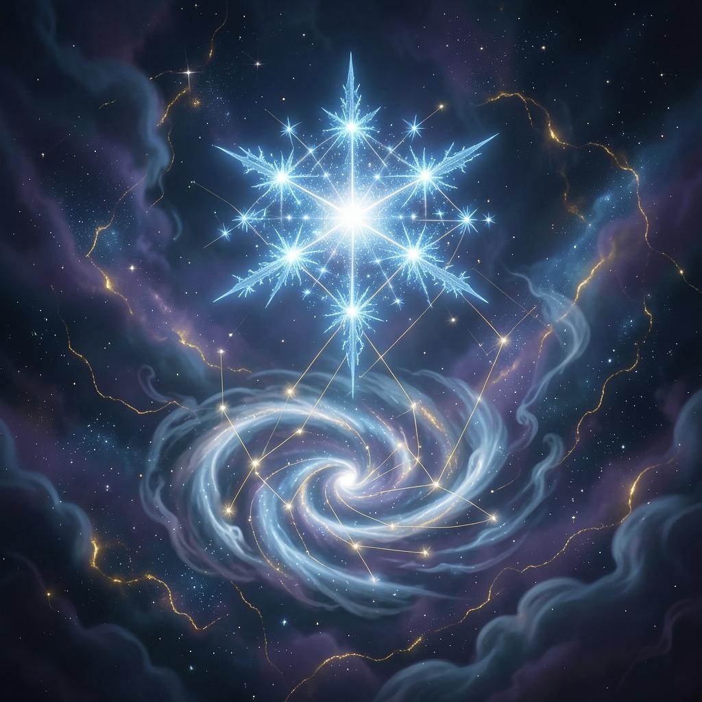 ✨Guided by the Ancient Star Pleiadians we Drift Afar artwork