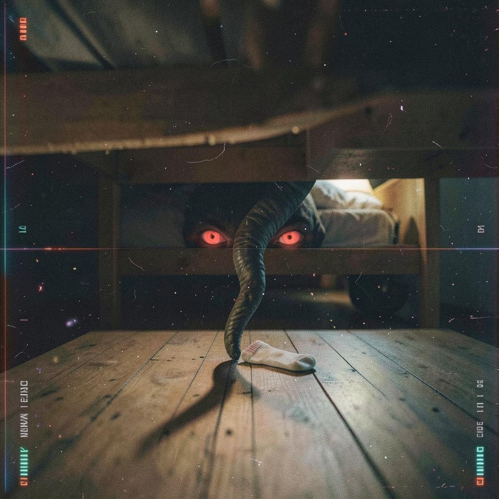 THE MONSTER UNDER MY BED artwork