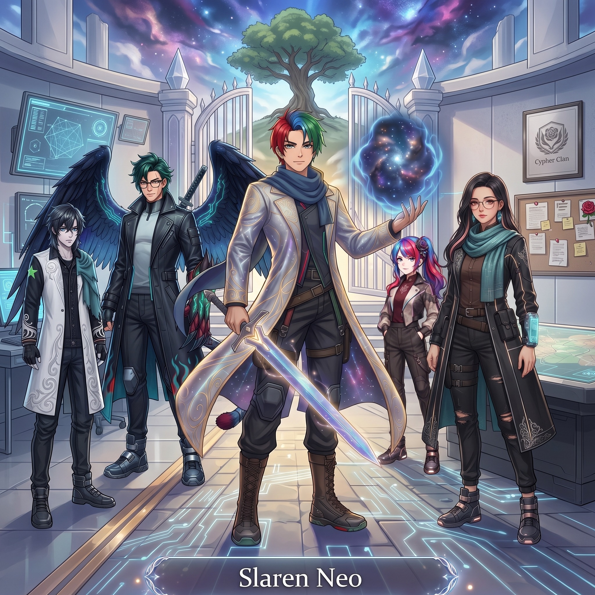Legend of the 1558 (The Cypher Ascension) artwork