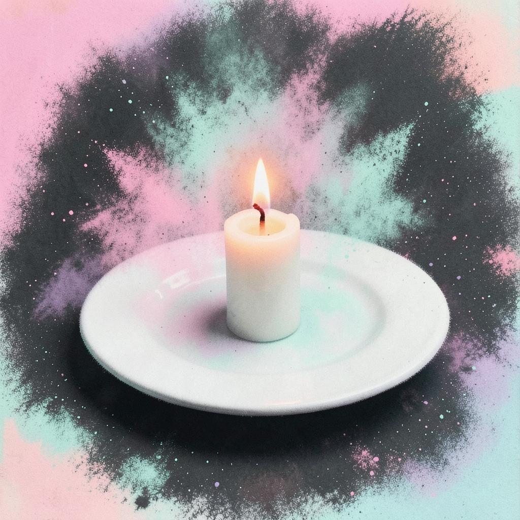 Candle Plate artwork