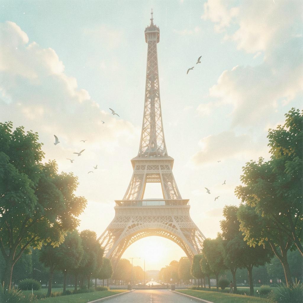 Breakfast in Paris artwork