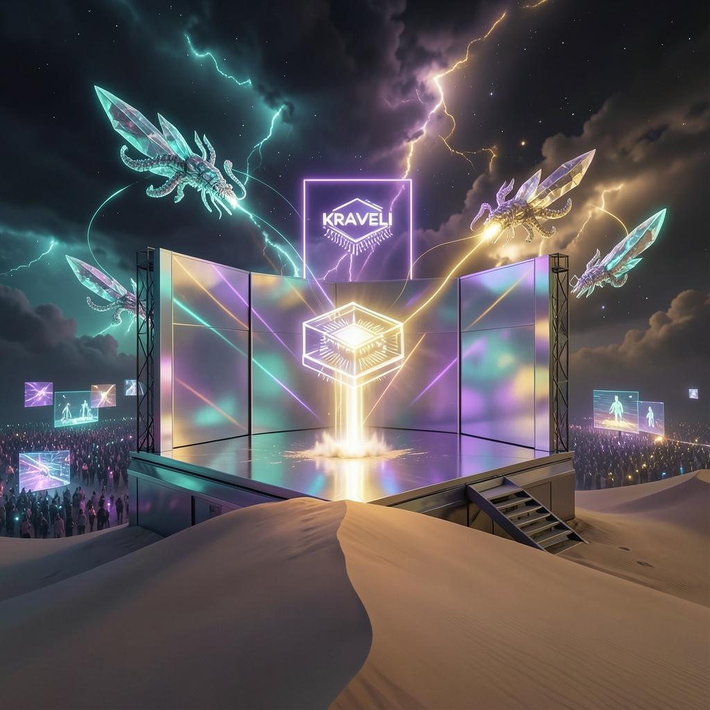 The Unblocked Quantum Metaphysical AI Chip of Reece Kraveli vs Thanos with The MCU Infinity Gauntlet artwork