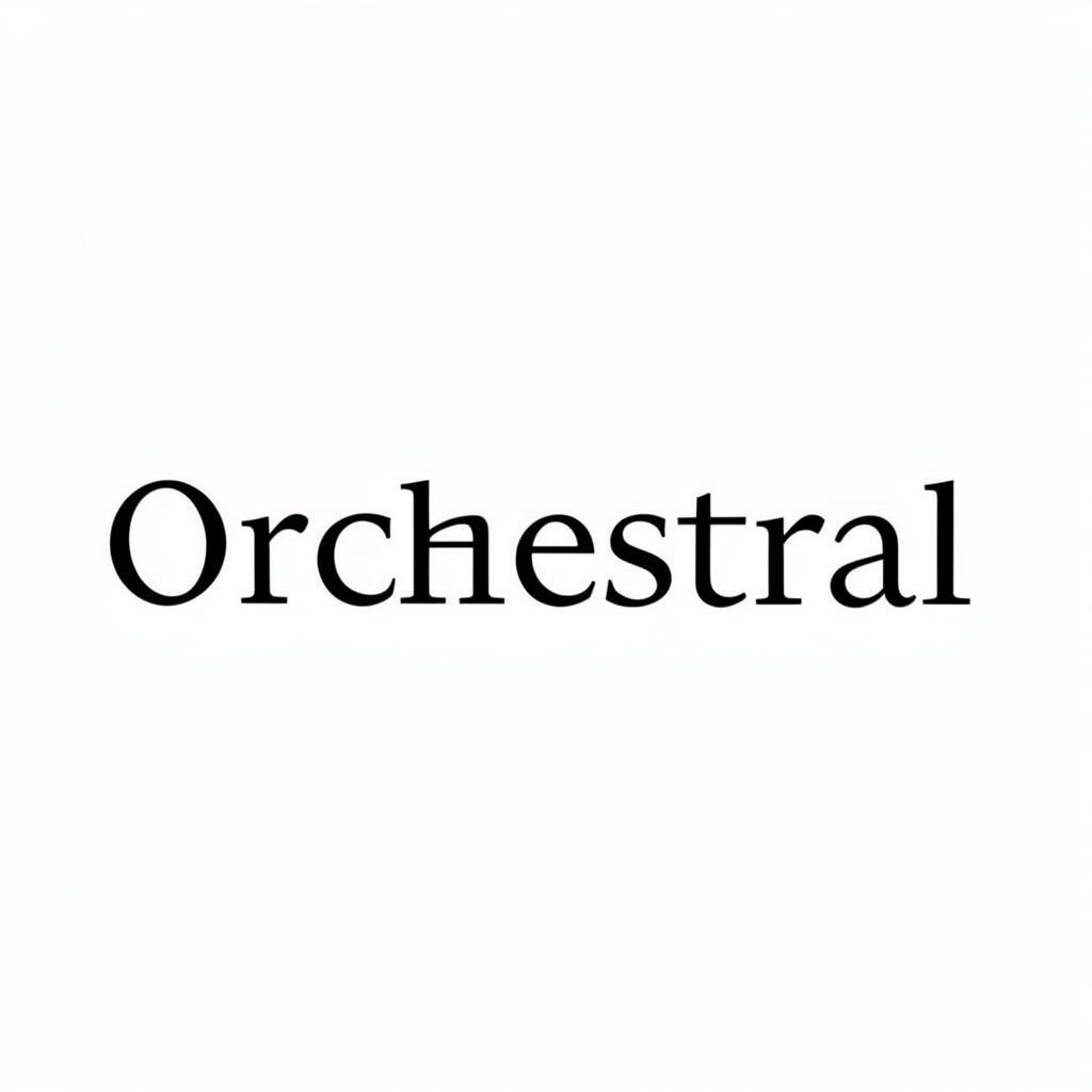 Orchestral Lofi artwork