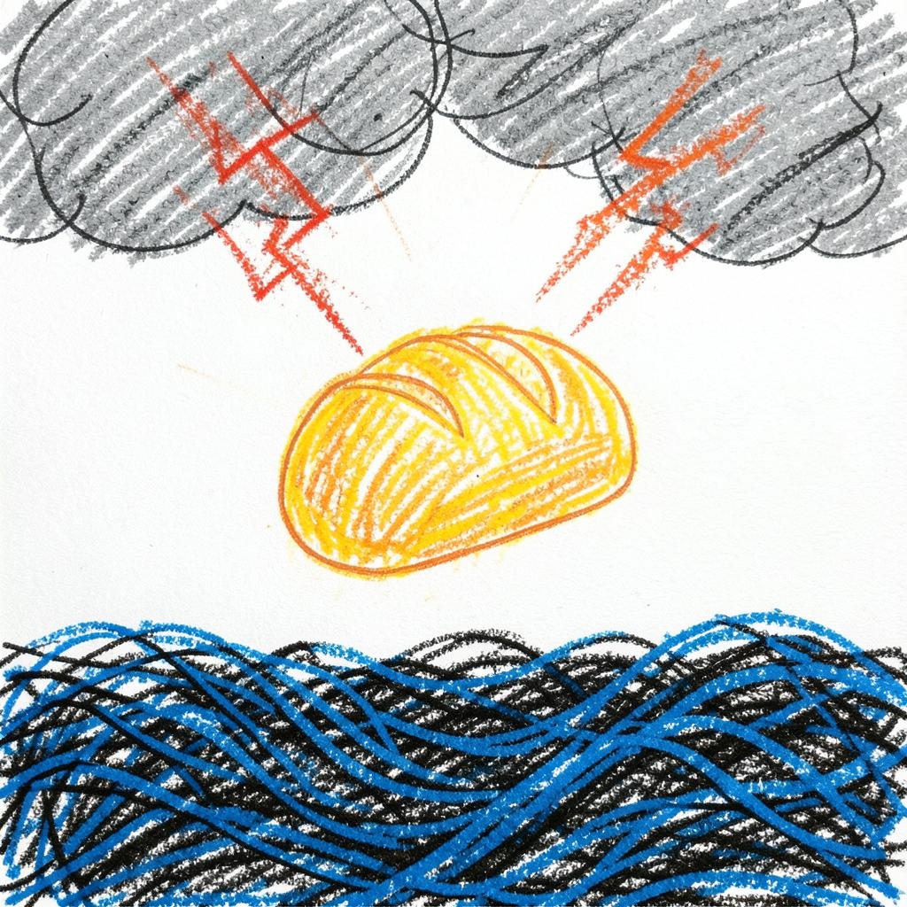WISDOM CH 16B Bread from Heaven artwork
