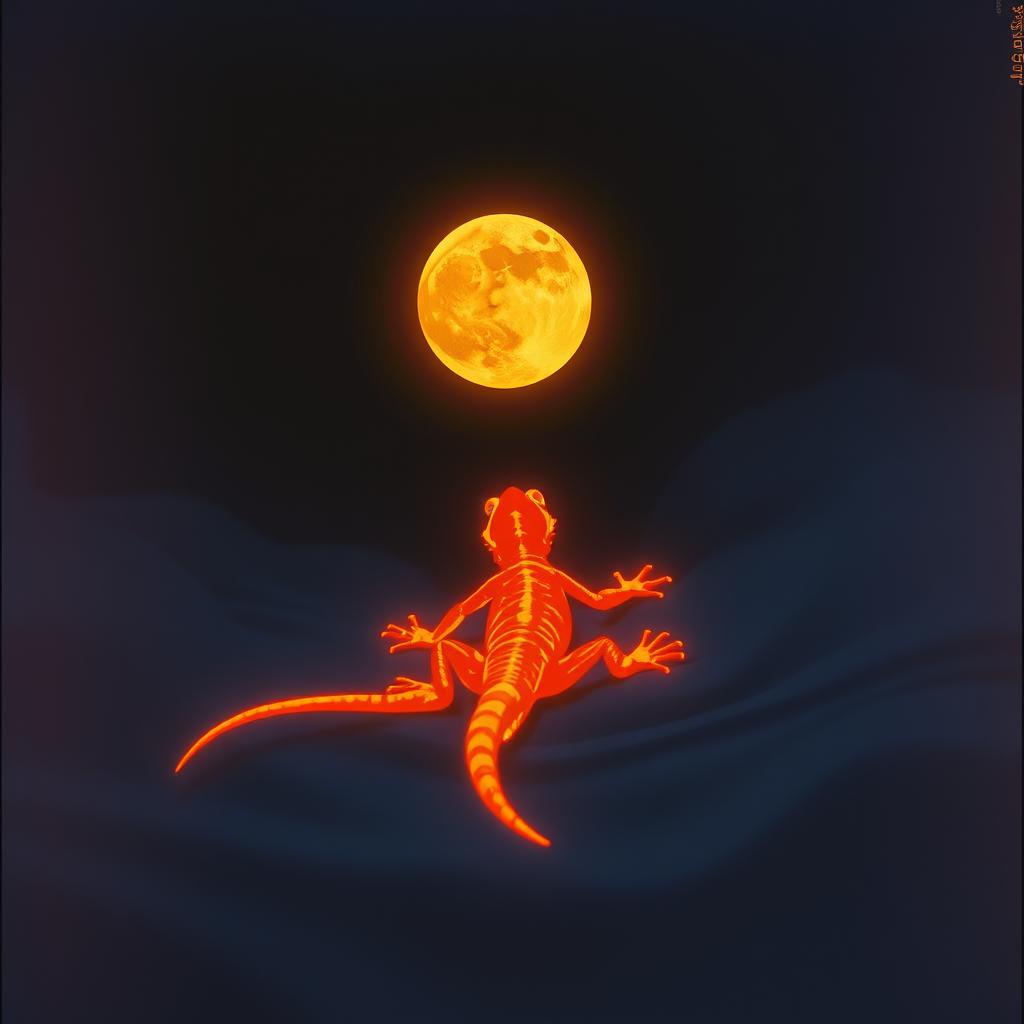 The Lizard's Gift. Version 1 artwork