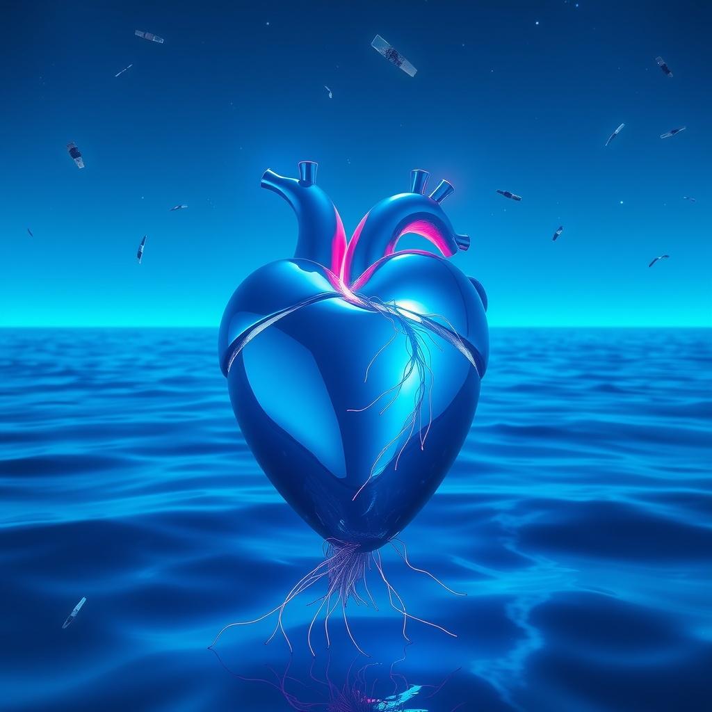 NEON CHROME HEART artwork