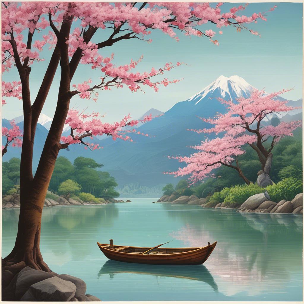 冷風映水日月長情若 artwork