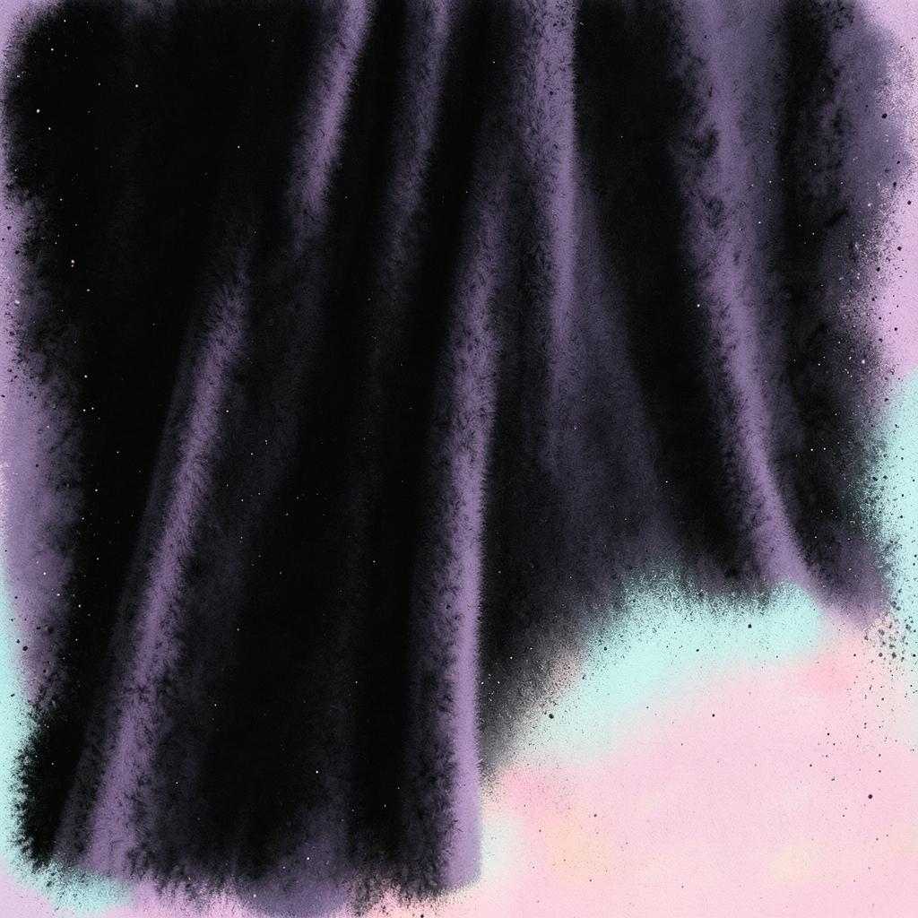 Close the curtain artwork