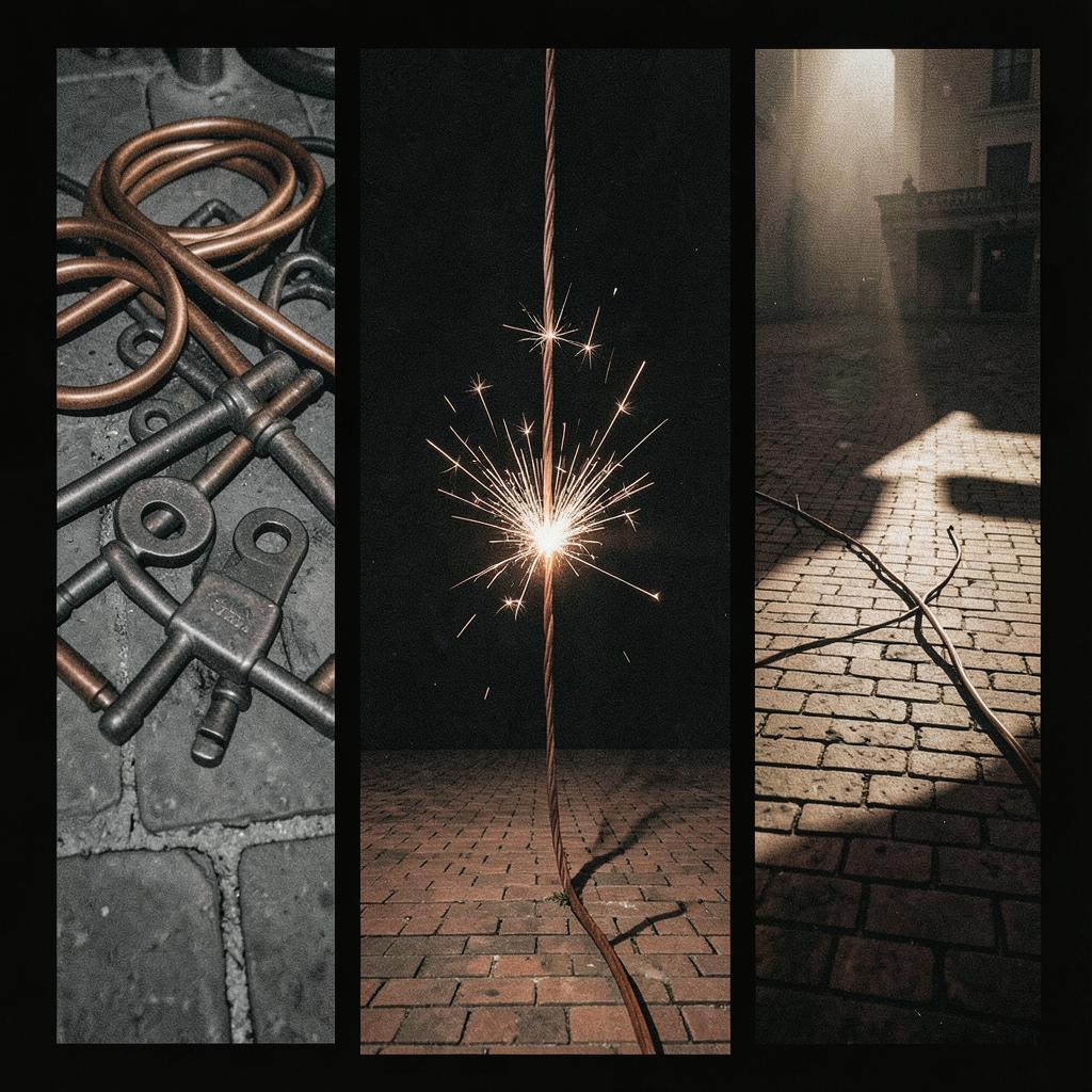 The Line Is Broken - 1858 - 17   o 100 -The Cage artwork