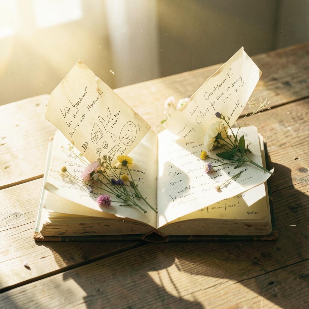 Open Book Heart artwork