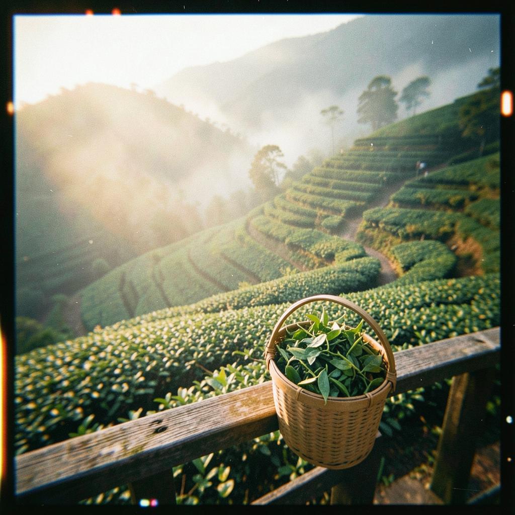 The Mist Has Lifted over the Tea Hills