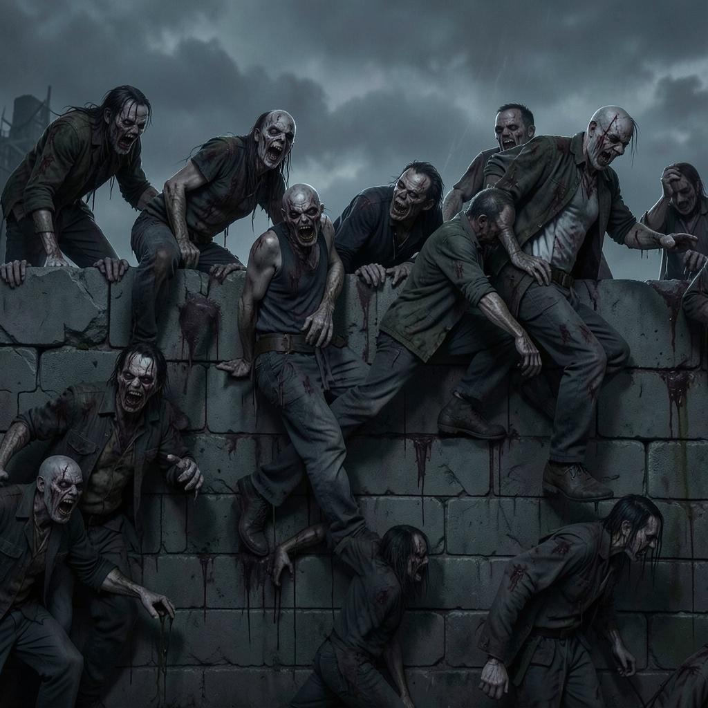 LAST WALL — CHAPTER II: THE DEAD WALK FASTER artwork