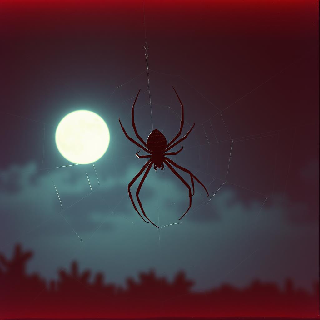 Orange Spider artwork