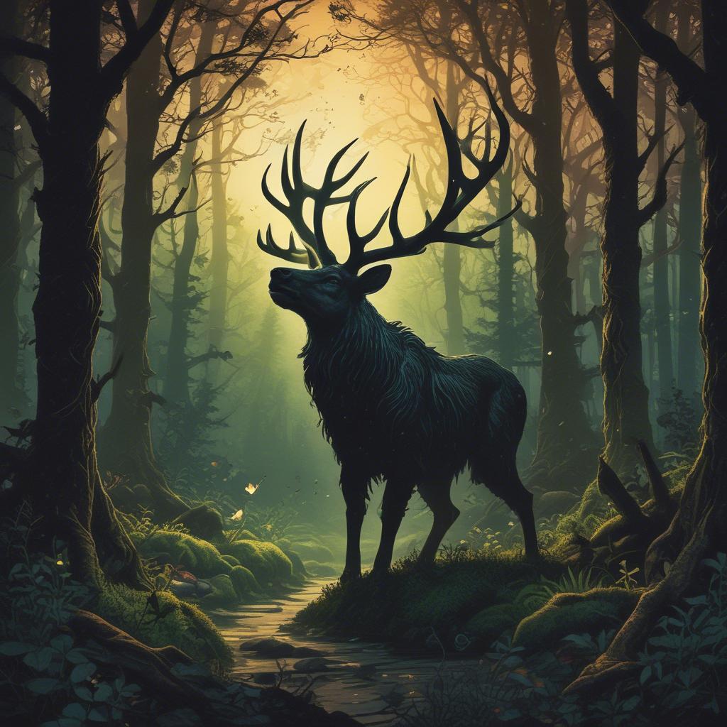 Trail of fireflies remix artwork
