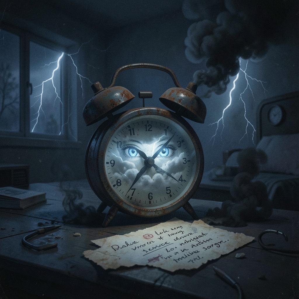Пыль в будильнике artwork