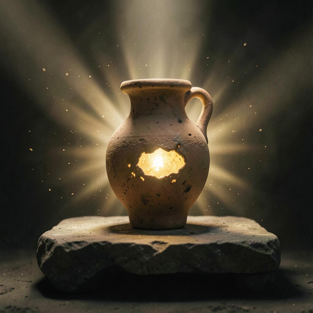 2 CORINTHIANS CH 4 Treasure in Earthen Vessels artwork