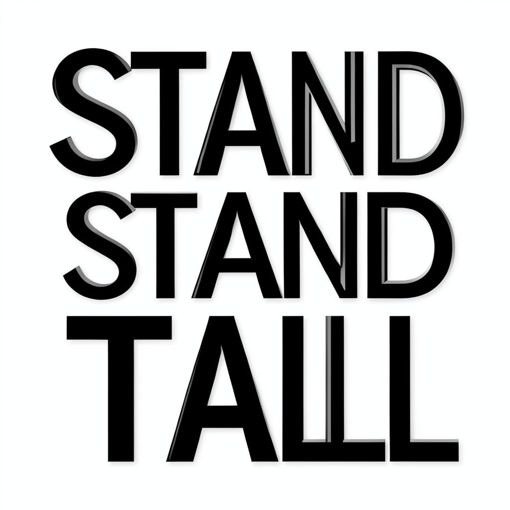 Stand Tall -VIOLIN artwork