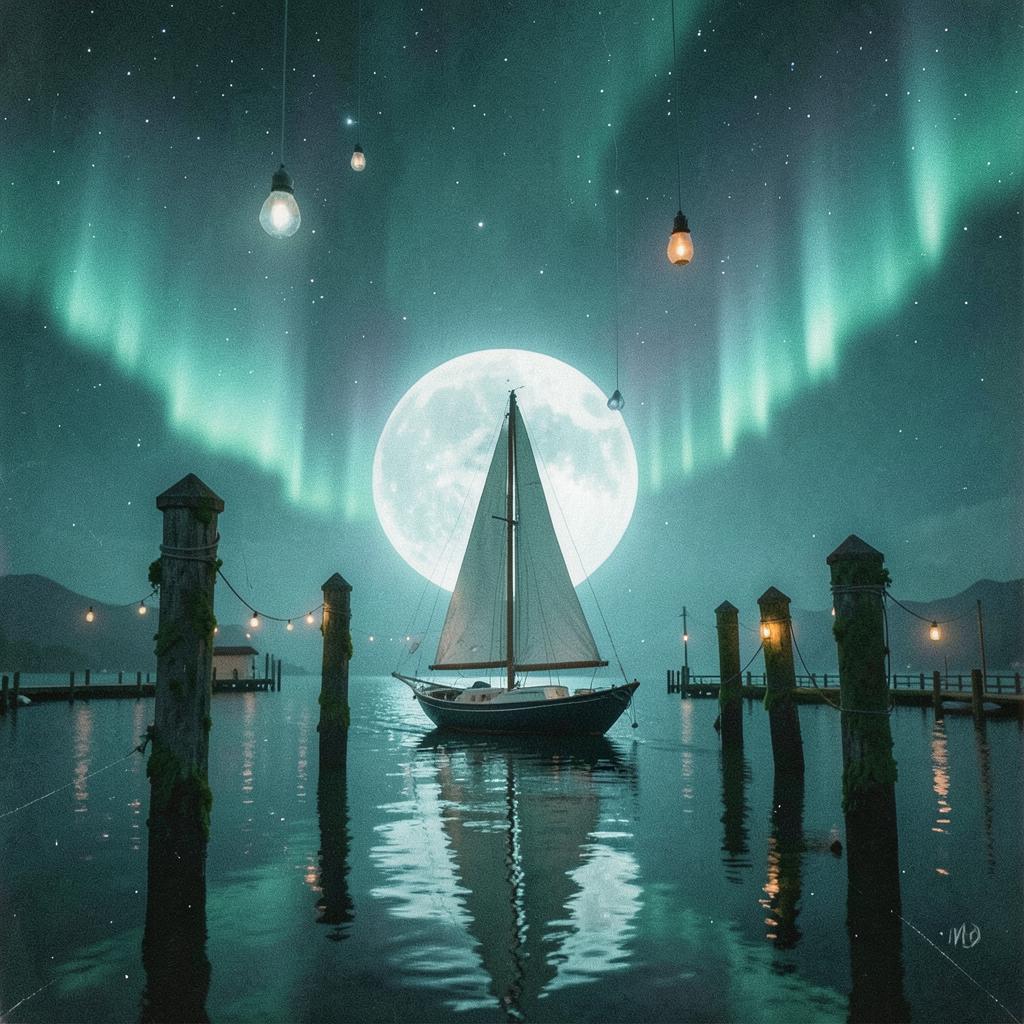 Marinera de la Luna artwork