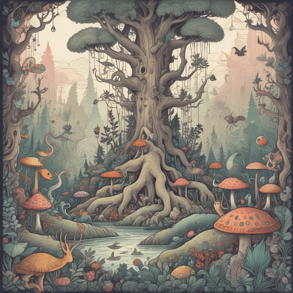 Jabberwok bouncy country artwork