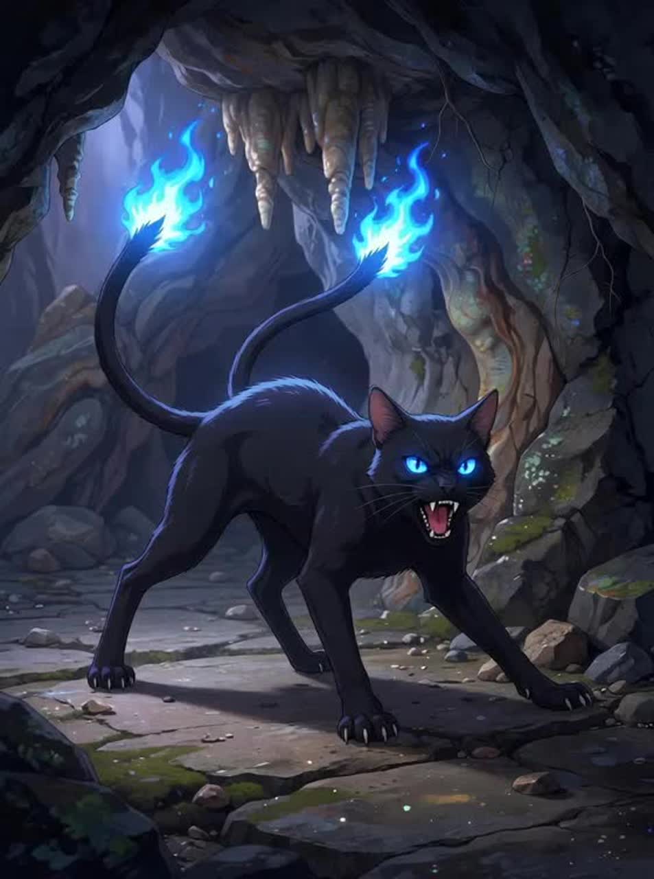 Je suis un chat démon artwork