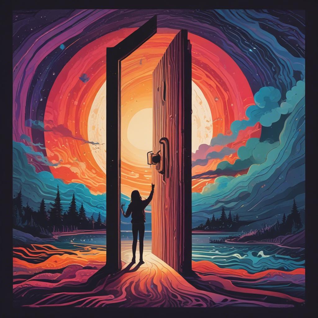 문을 열어라 (계 3:20) artwork