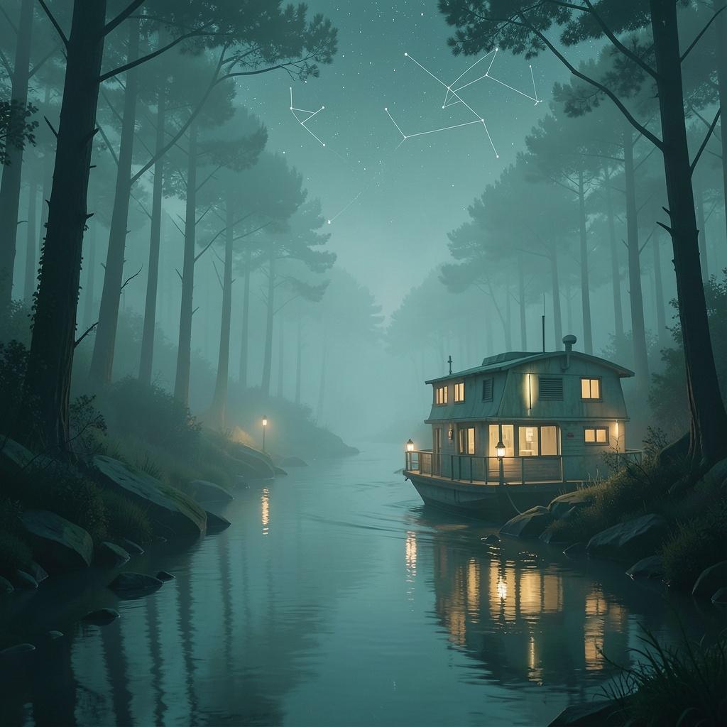 The River That Asked Why artwork