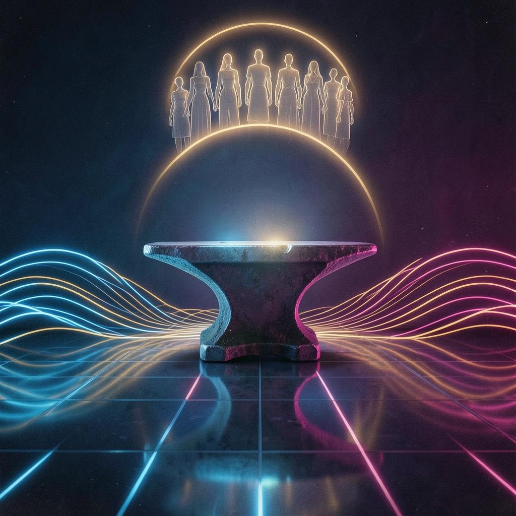 Steel Sharpens Steel (Dimension Flow Mix) artwork