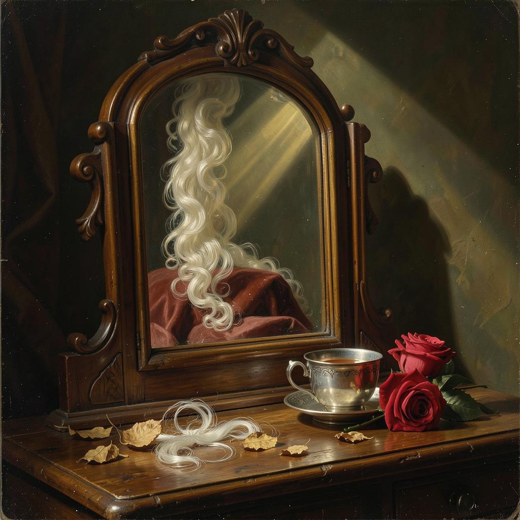 《白髮可以多，煩惱不能多》 artwork