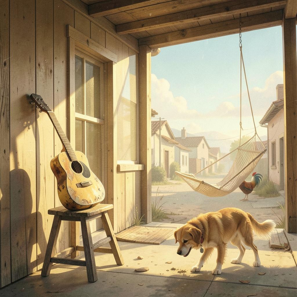 Sunshine and a Used Guitar artwork