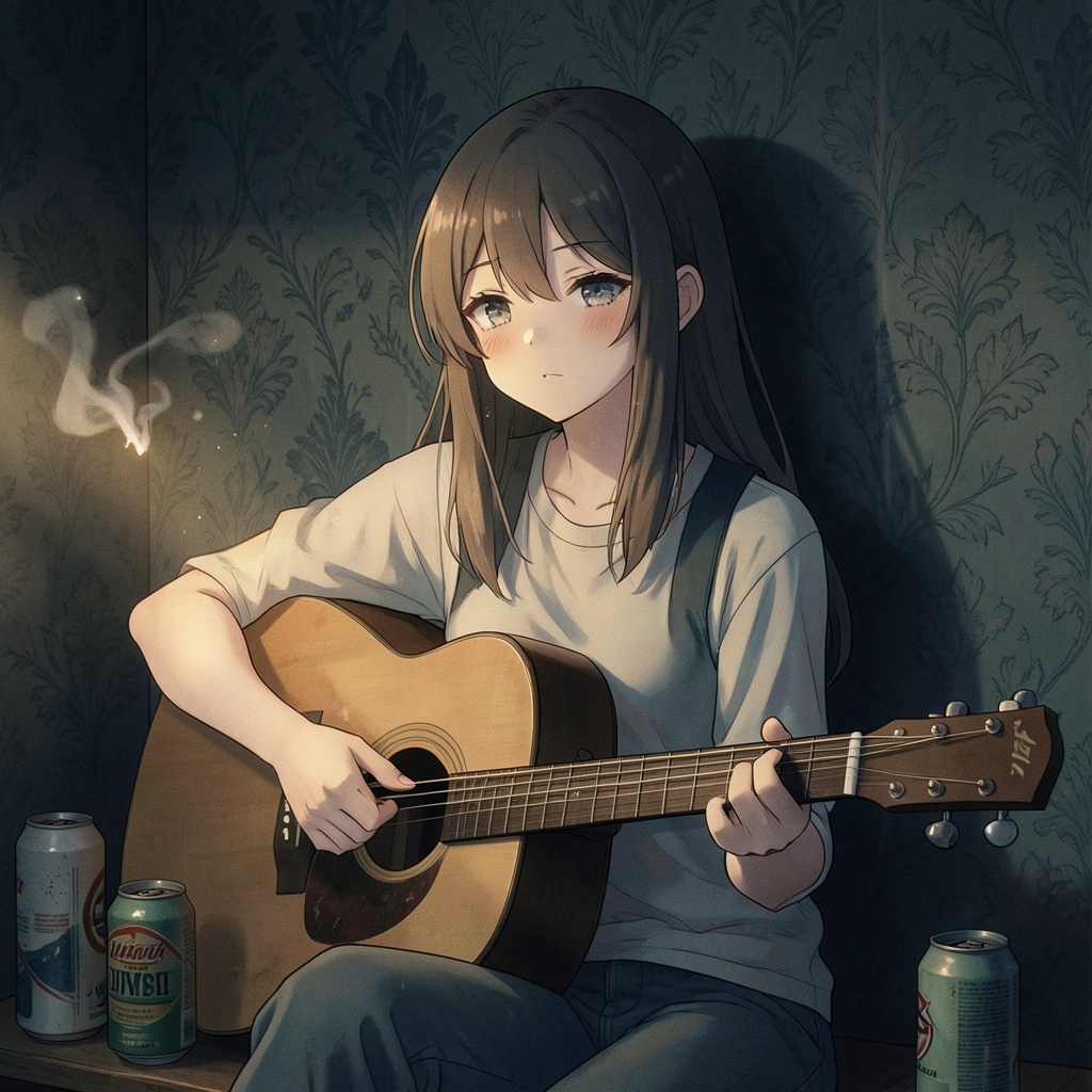 또 술을 먹고 또 약을 삼킨다 artwork