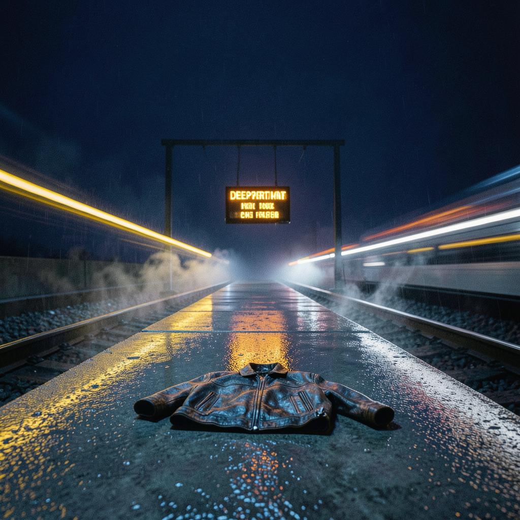 Last train out artwork