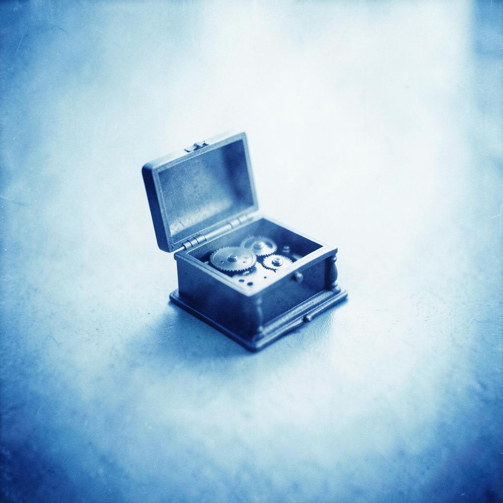 Space boy Theo ( music box ) artwork