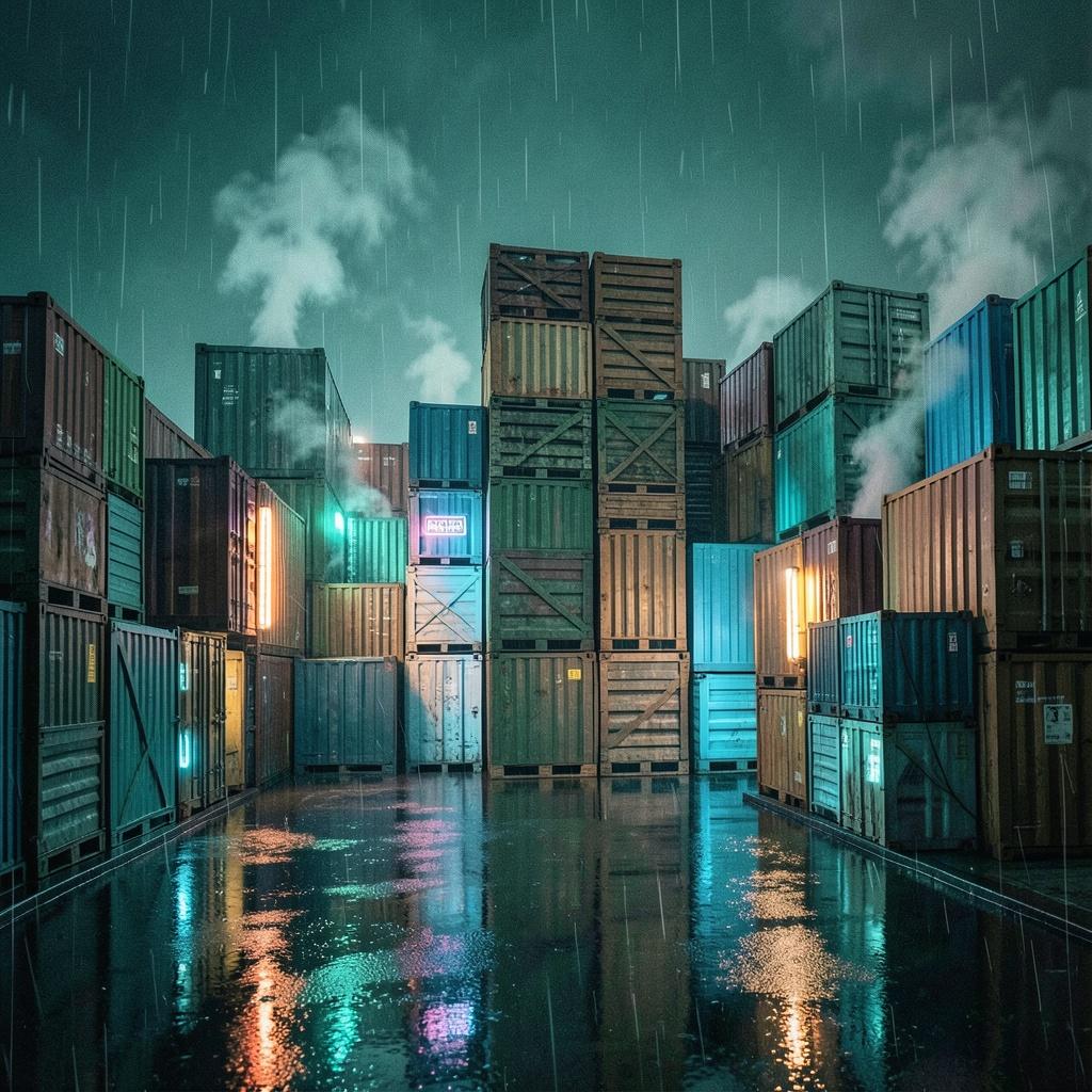 City on piles 2 artwork