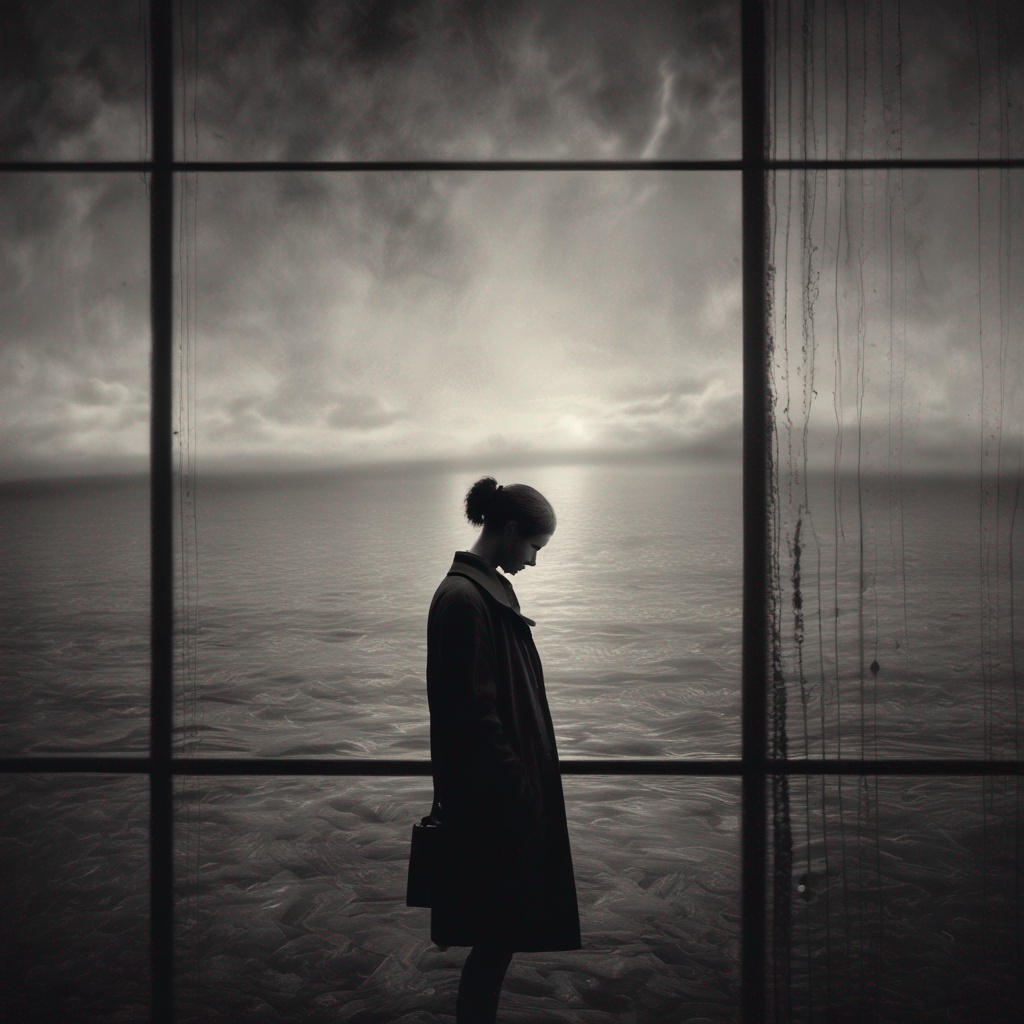 She died artwork