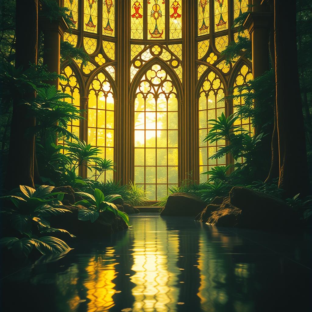 World of Green and Blue artwork