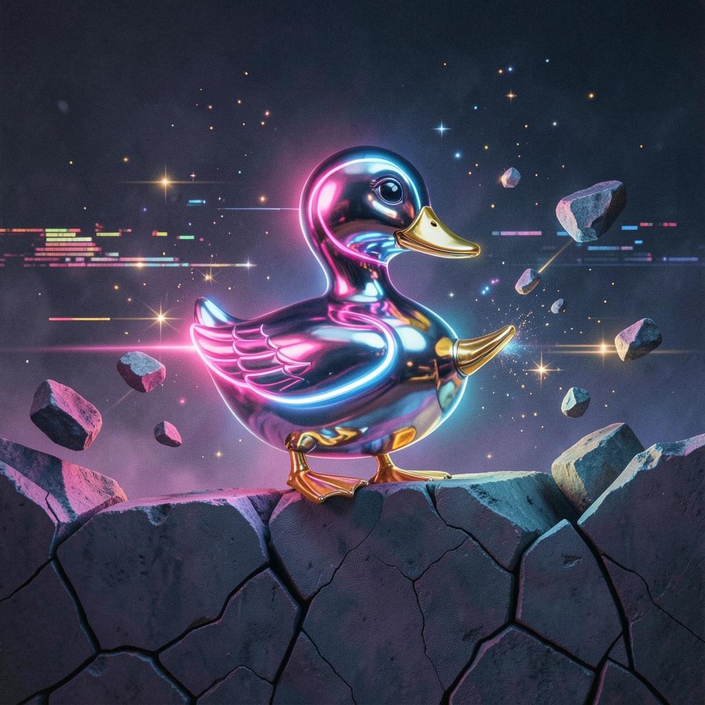 Duck You B Thinking artwork