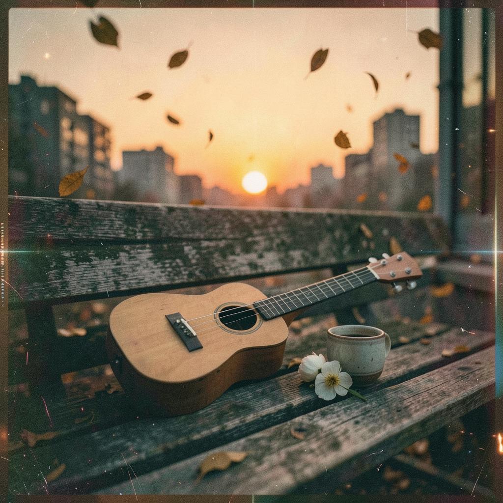 夕暮れのウクレレ（bossa nova）／茜 artwork