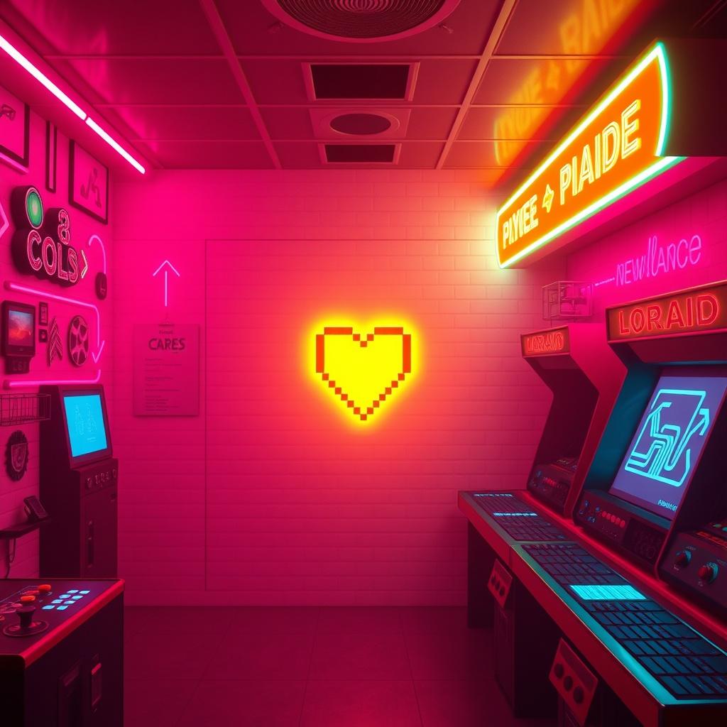 Pixel Heart Funk artwork