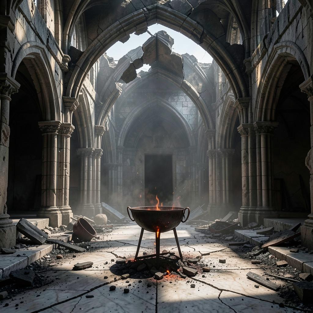 Courtyard of the Last Light artwork