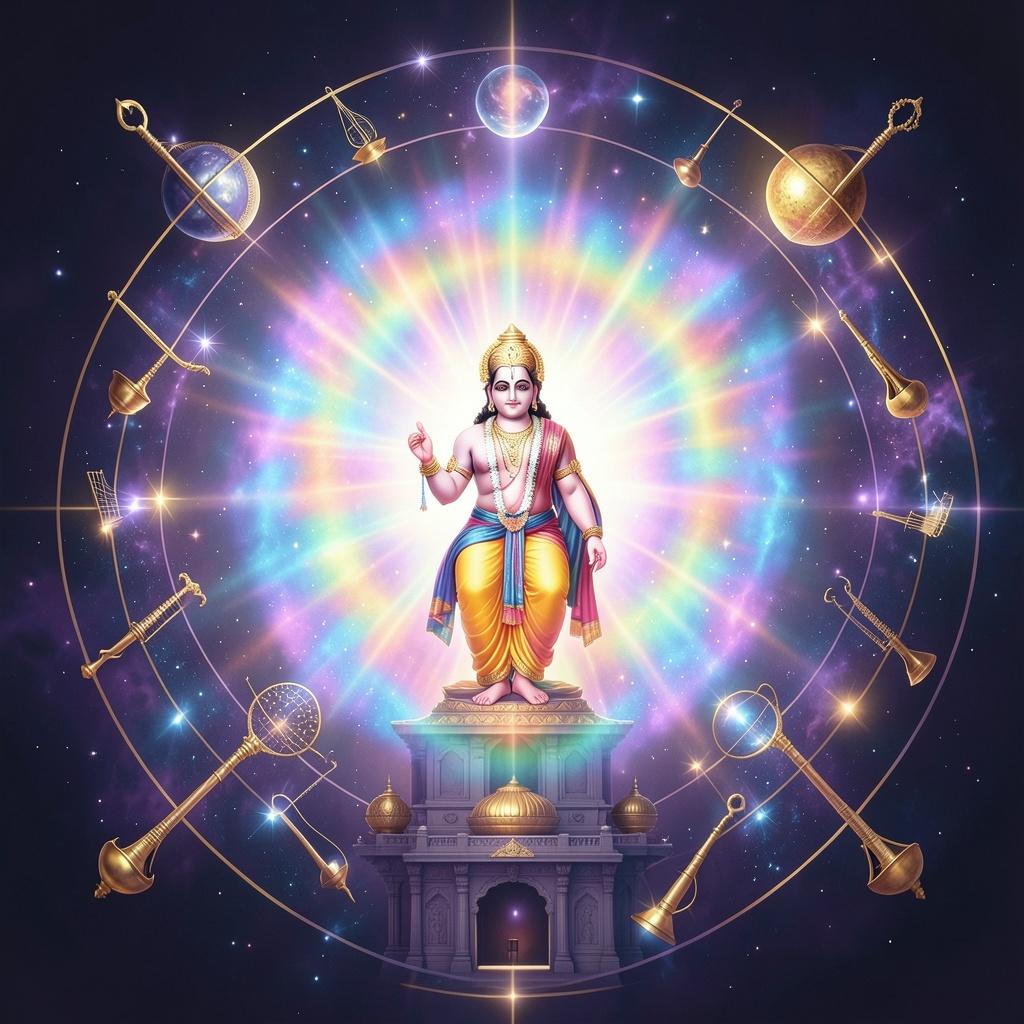 TRACK 11 – विश्वरूपदर्शनम् Viśvarūpa Darśanam artwork