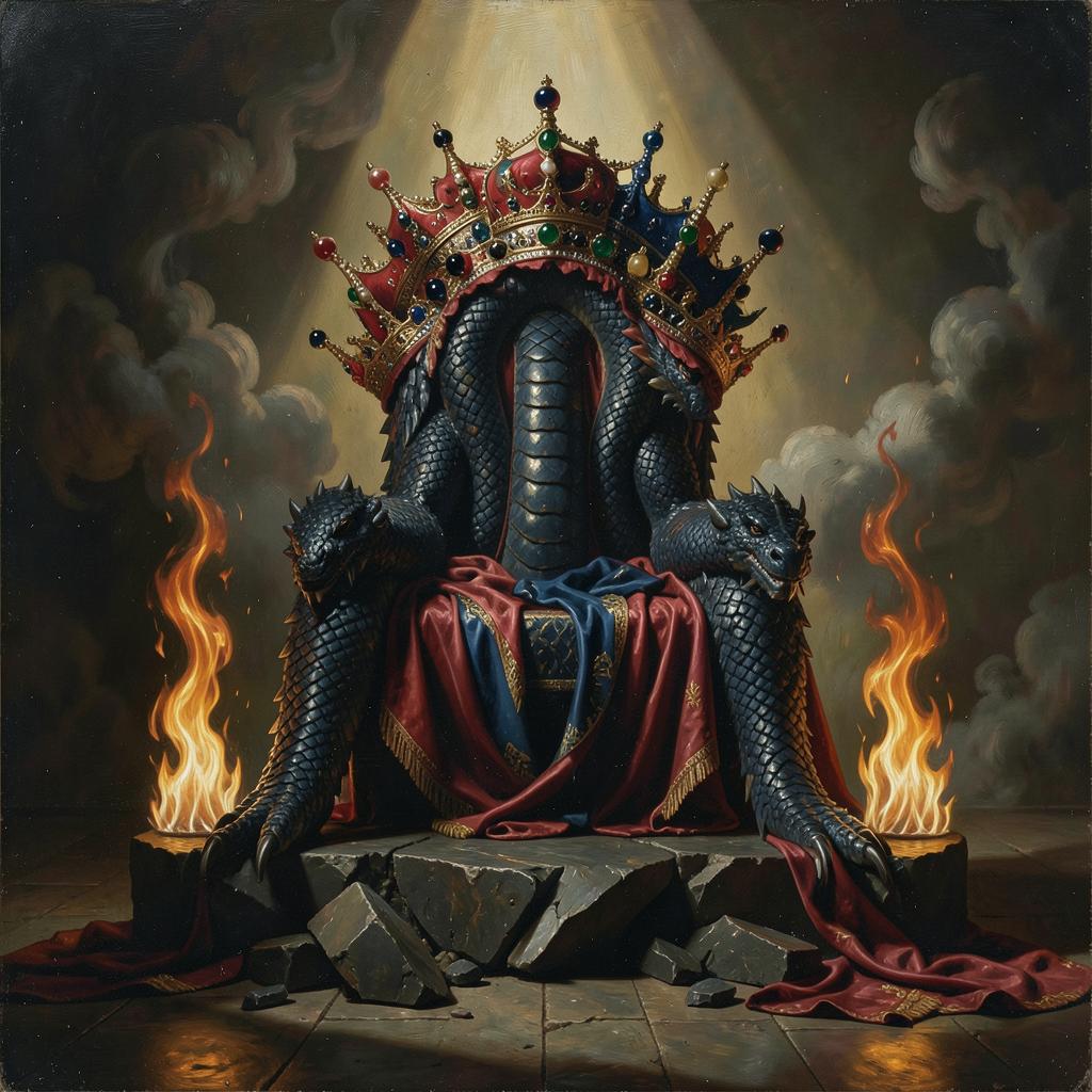 TIAMAT — “Five Crowns” artwork