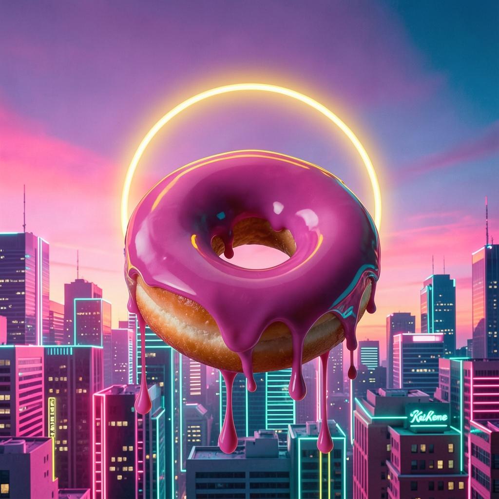 Krispy Kreme artwork