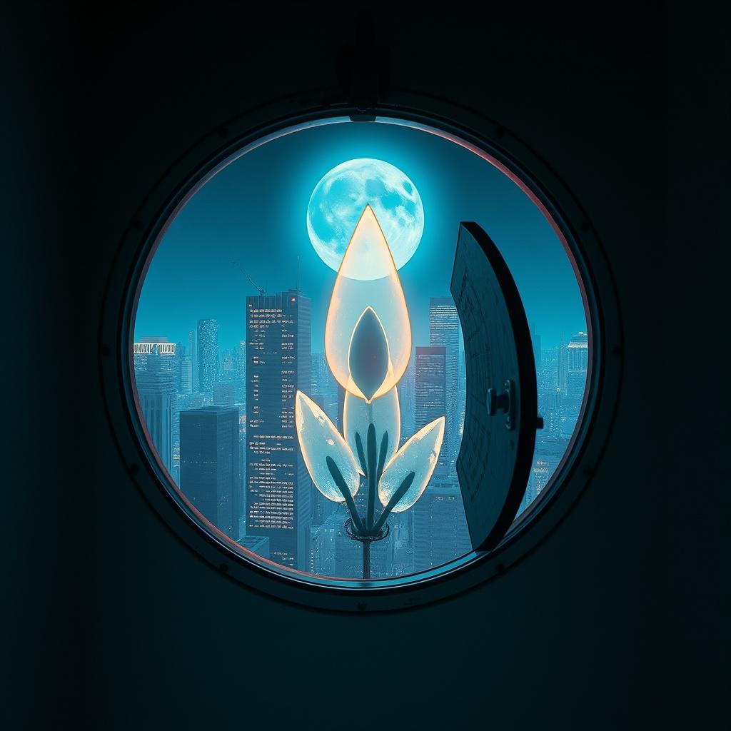 Revolving door (industrial mix) artwork