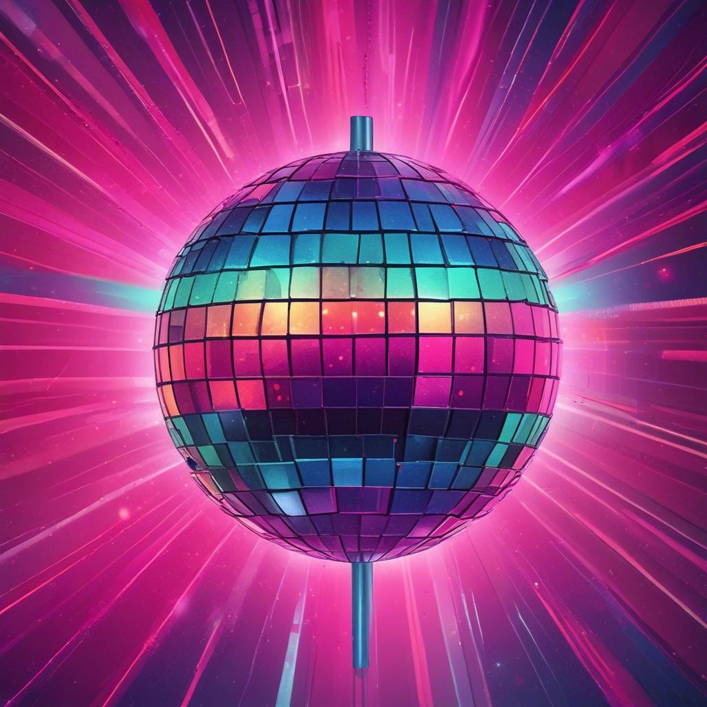 Funky disco artwork